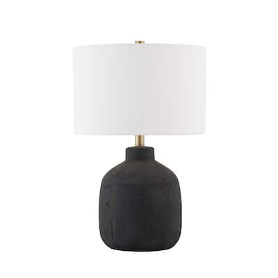 Landon 23" Table Lamp with Fabric Shade