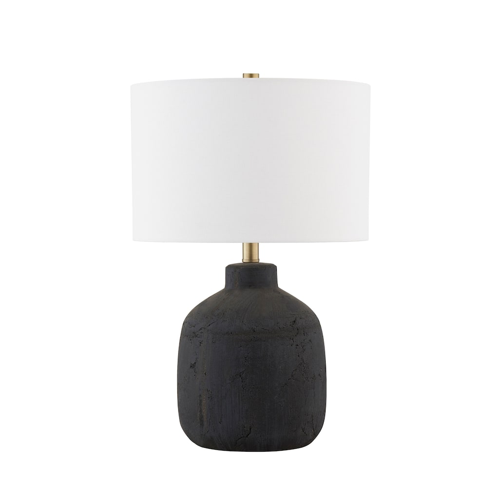 Landon 23" Table Lamp with Fabric Shade