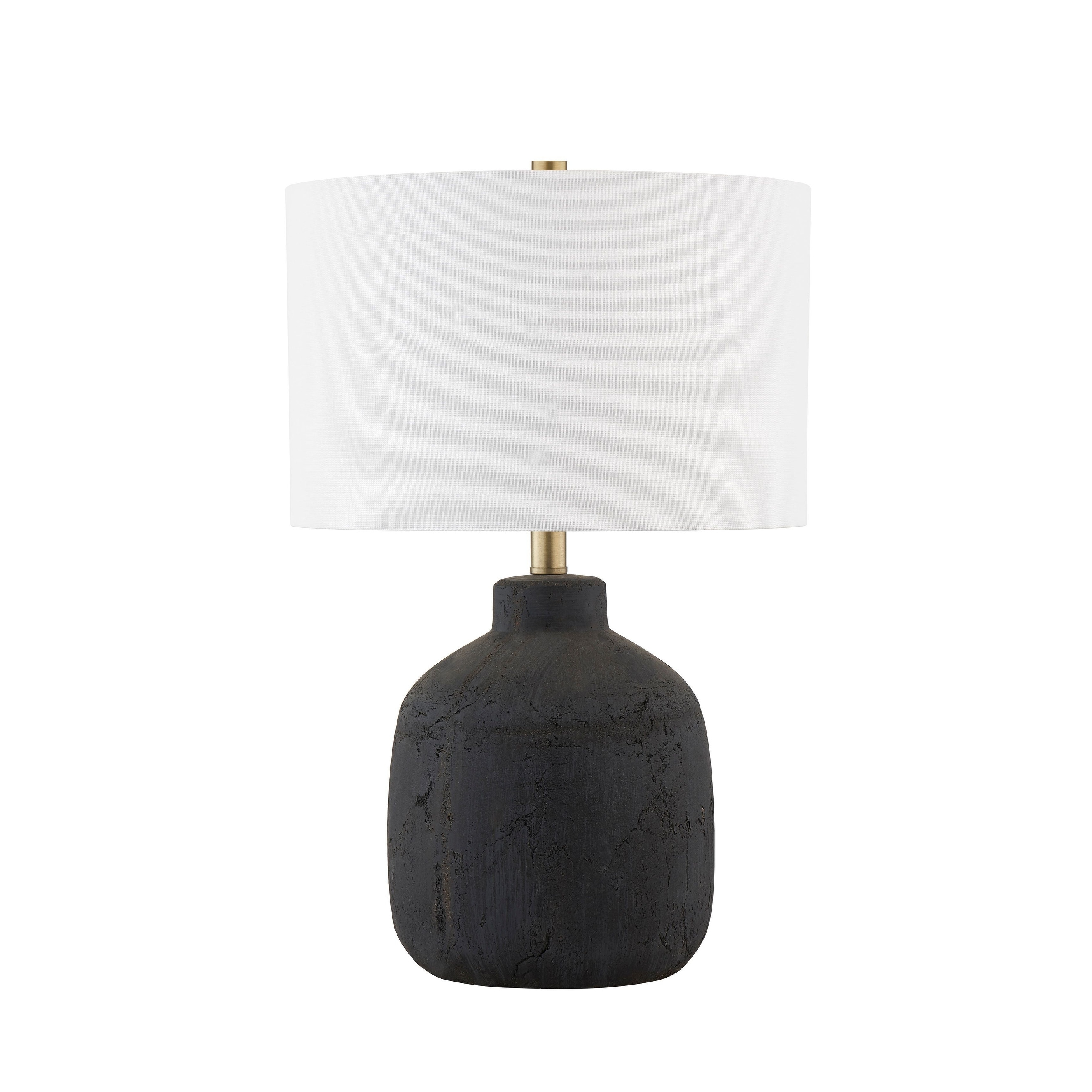 Landon 23" Table Lamp with Fabric Shade