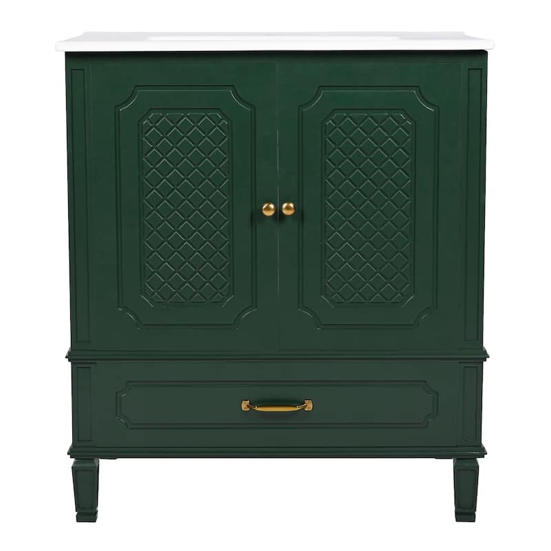 Christopher Knight Home 30" Bathroom Vanity with Storage Solution