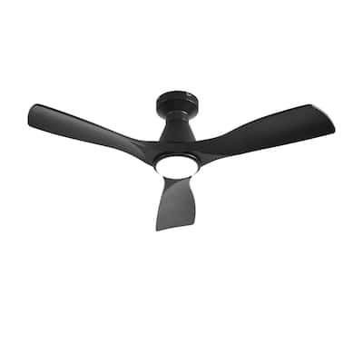 Ceiling Fan Without Light: 42-52 Inch 3 Blade Indoor Outdoor Fans for Patios