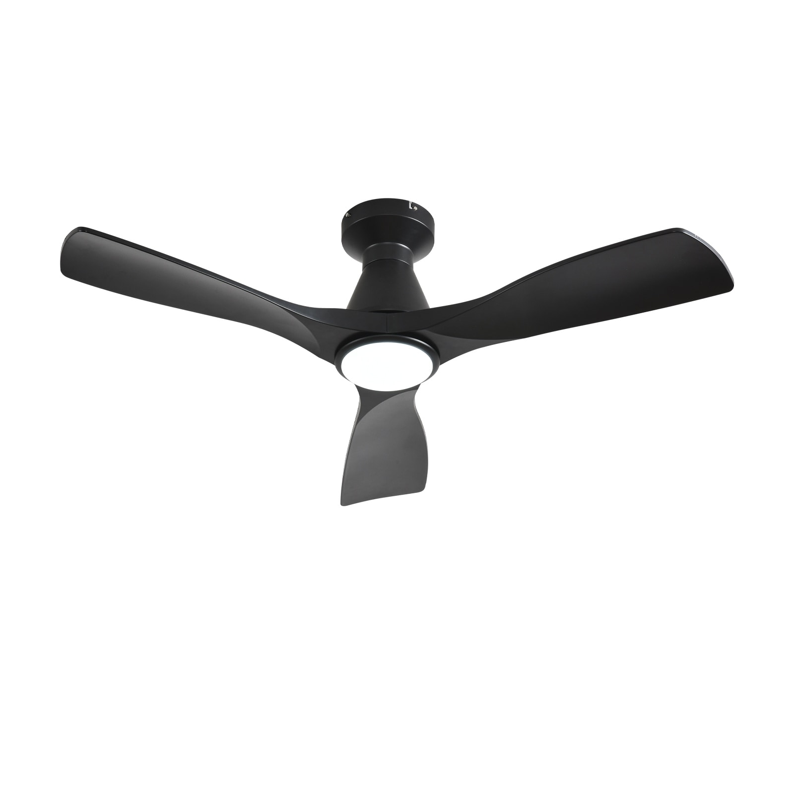 Ceiling Fan Without Light: 42-52 Inch 3 Blade Indoor Outdoor Fans for Patios