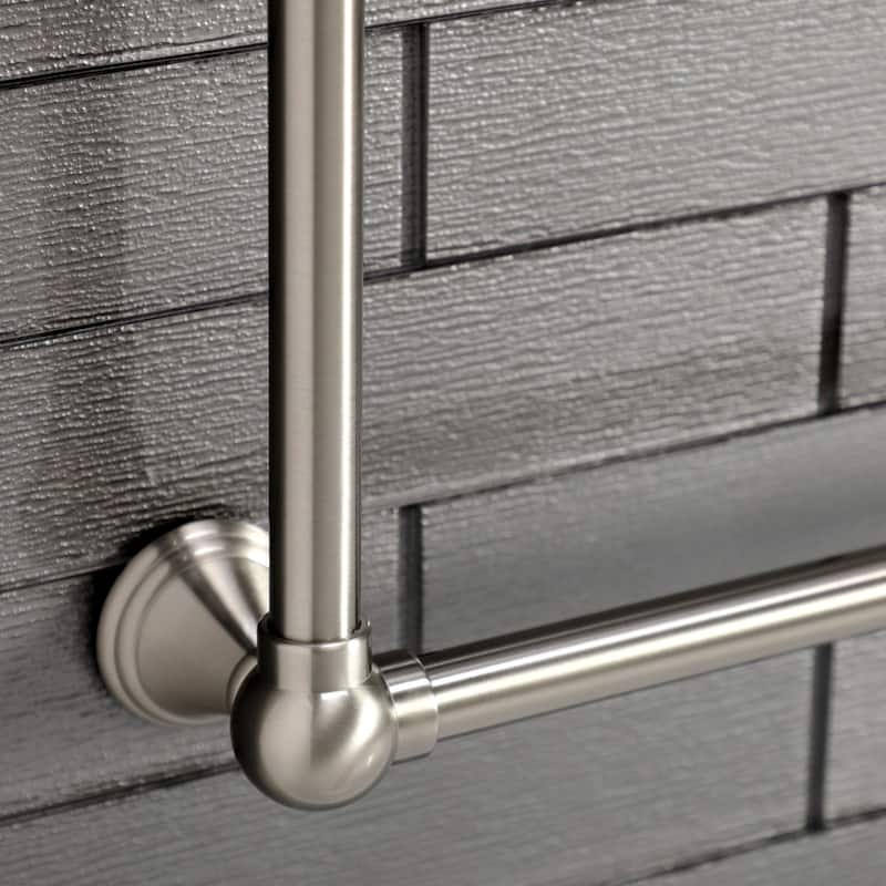 Kingston Brass Maximilien 36-Inch Wall Mount 3-Bar Towel Rack