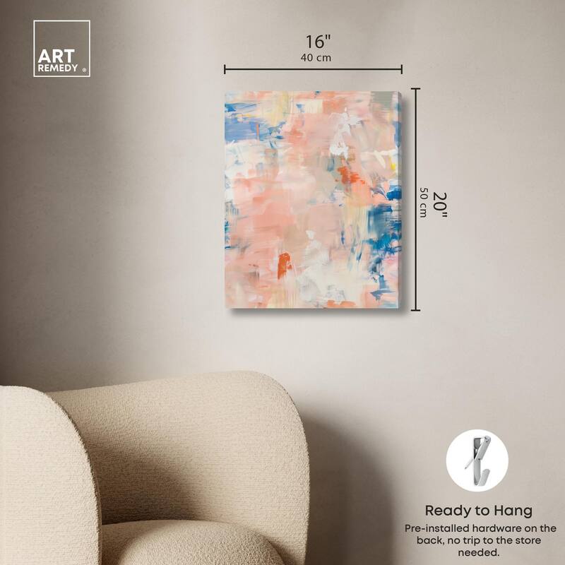 Kaleido Vortex II Canvas by Art Remedy, Gallery Wrapped