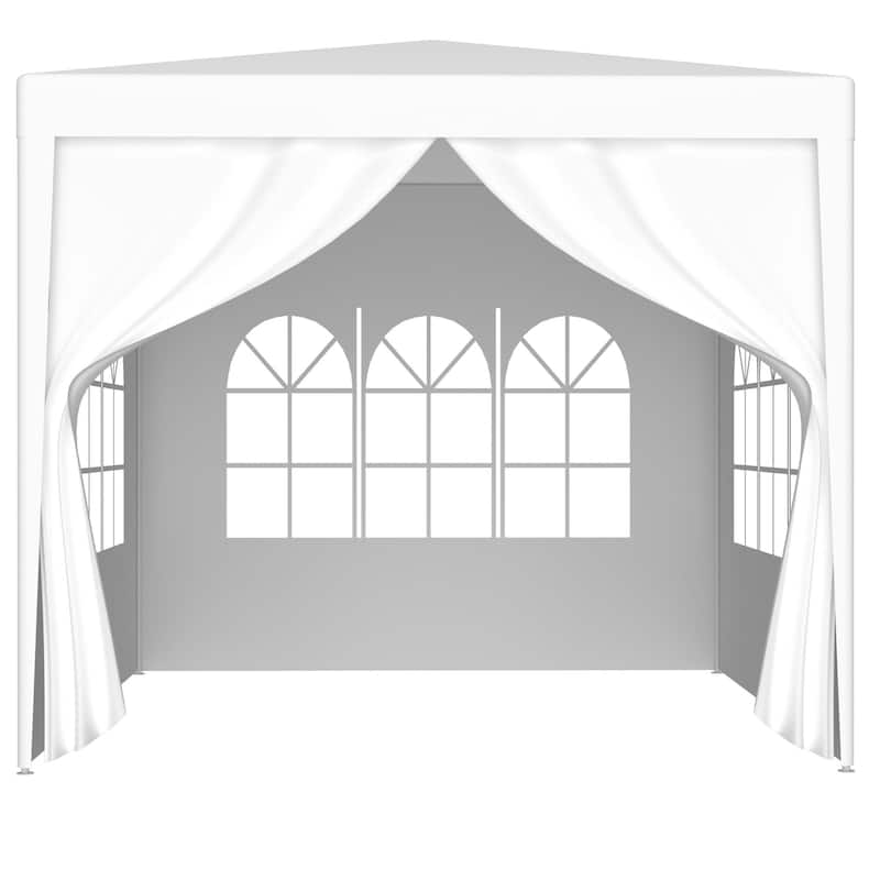 10'x10' Party Tent Outdoor Heavy Duty Gazebo Wedding Canopy