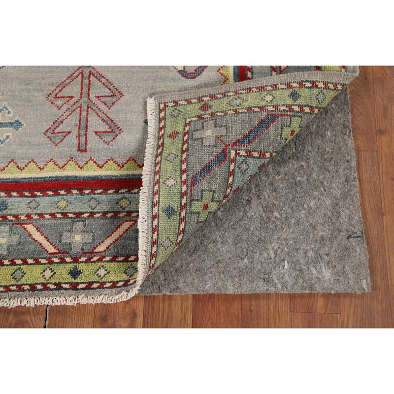 Kazak Accent Rug Oriental Handmade Wool Carpet - 3'3" x 5'0"
