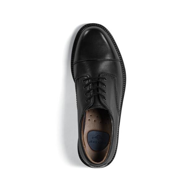 Shop Dockers Mens Gordon Leather Dress Casual Cap Toe Oxford Shoe