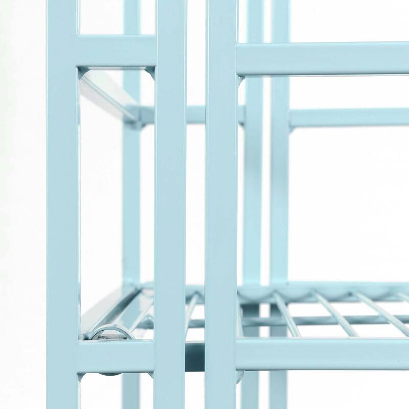 Convenience Concepts Xtra Storage 3 Tier Wide Folding Metal Shelf