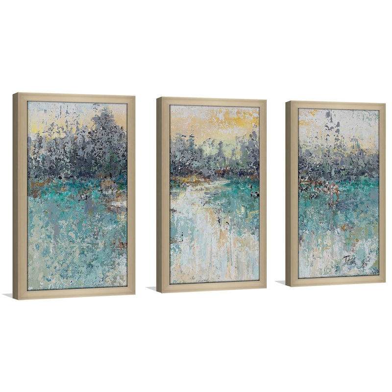 "Wild Fields" 3 Piece Print on Acrylic
