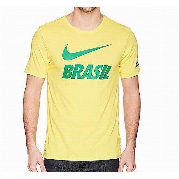 green and yellow nike shirt