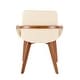 preview thumbnail 24 of 52, Carson Carrington Pugo Mid-Century Modern Chair Walnut Finish