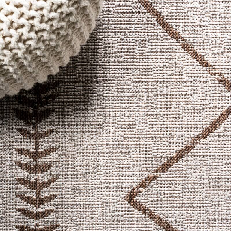 JONATHAN Y Kafel Tribal Diamond Trellis Indoor/Outdoor Area Rug