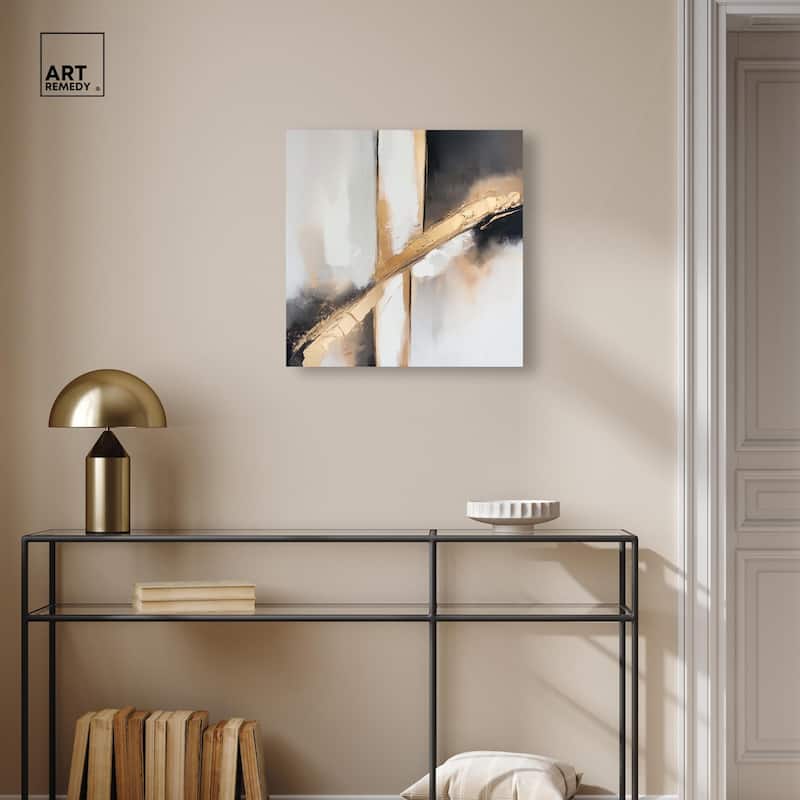 Gilded Rupture II Canvas by Art Remedy, Gallery Wrapped