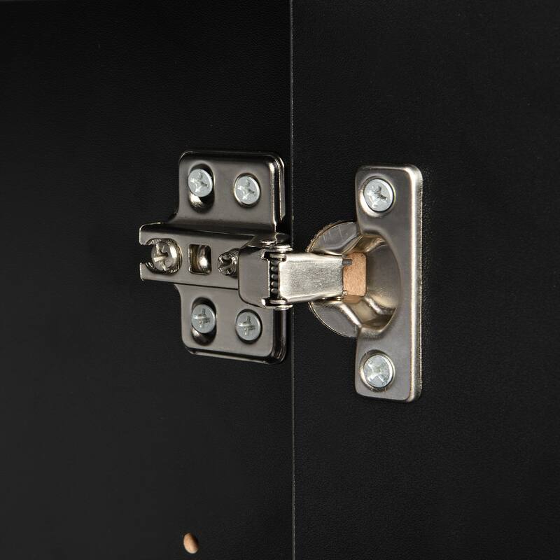 Sleek Contemporary Shoe Cabinet with Adjustable Shelves and Solid Wood Legs - 55.1" W × 13.8" D × 39.4" H