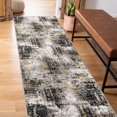 World Rug Gallery Adare Contemporary Abstract Area Rug