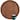 20" Oversized Round Faux Leather Serving Tray for Ottoman, Coffee, Breakfast