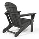 preview thumbnail 6 of 10, Laguna Weather Resistant Outdoor Patio Folding Adirondack Chairs (Set of 2)