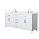 Option White / White Quartz Top / Brushed Nickel Hardware