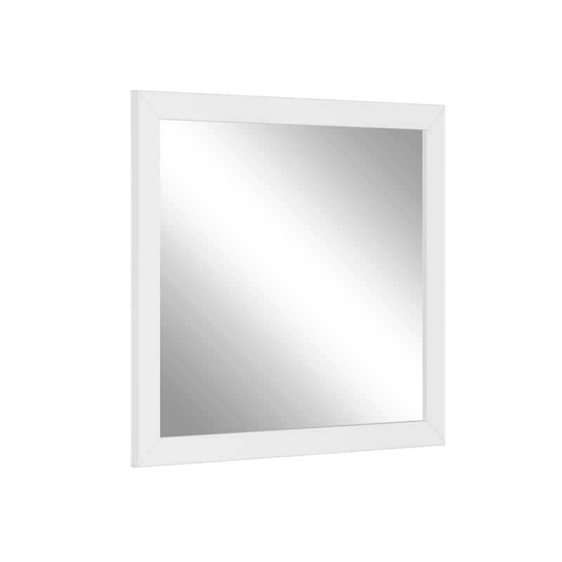 CASAINC 36in Solid Wood Framed Mirror in Multiple Color Frames