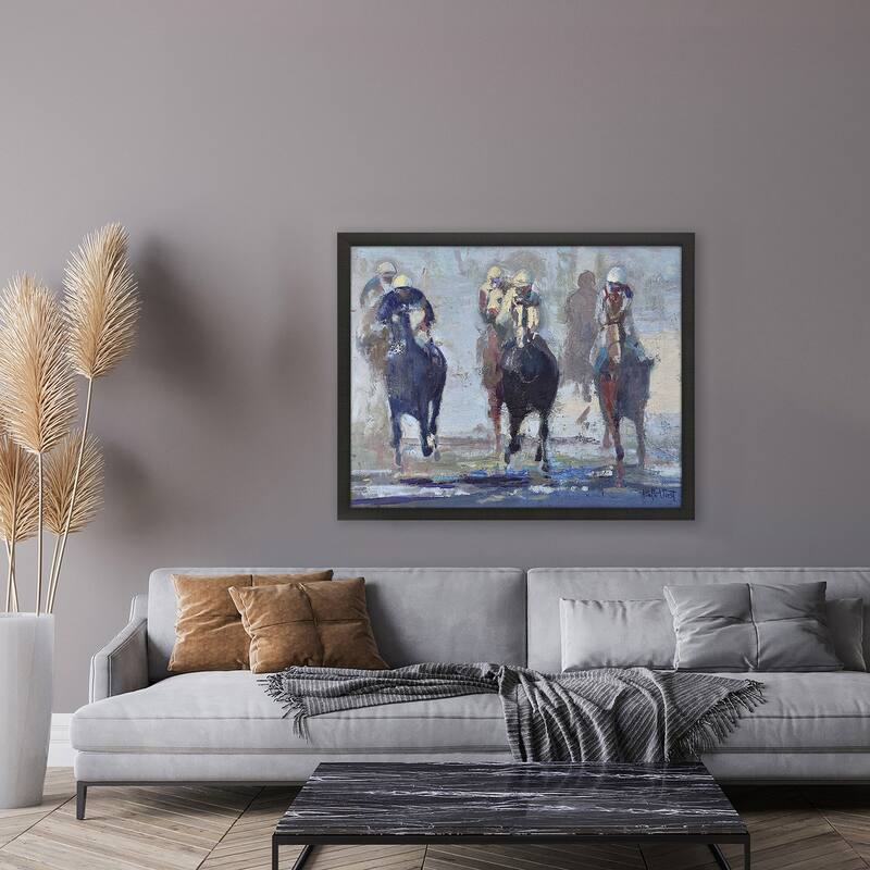 Thunder Run - Giclee on Canvas