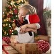 preview thumbnail 5 of 4, DolliBu Santa Lobster Stuffed Animal Plush Toy with Santa Hat Outfit - 6.5 inches