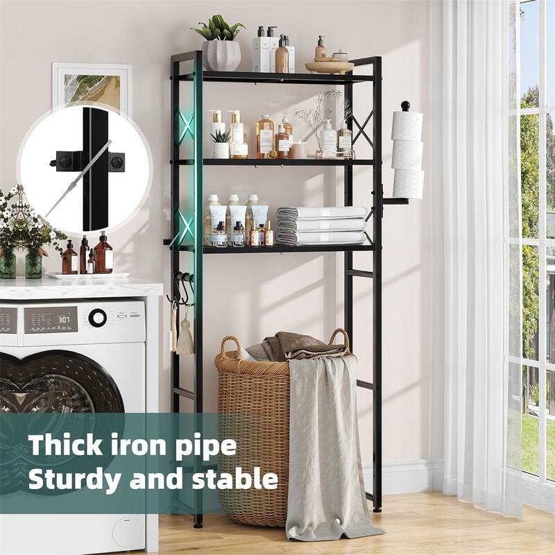 Over The Toilet Storage - 10.25"D x 30.5"W x 32"H