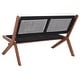 preview thumbnail 43 of 58, SAFAVIEH Kobina Outdoor Foldable Bench - 45" W x 30" D x 30" H