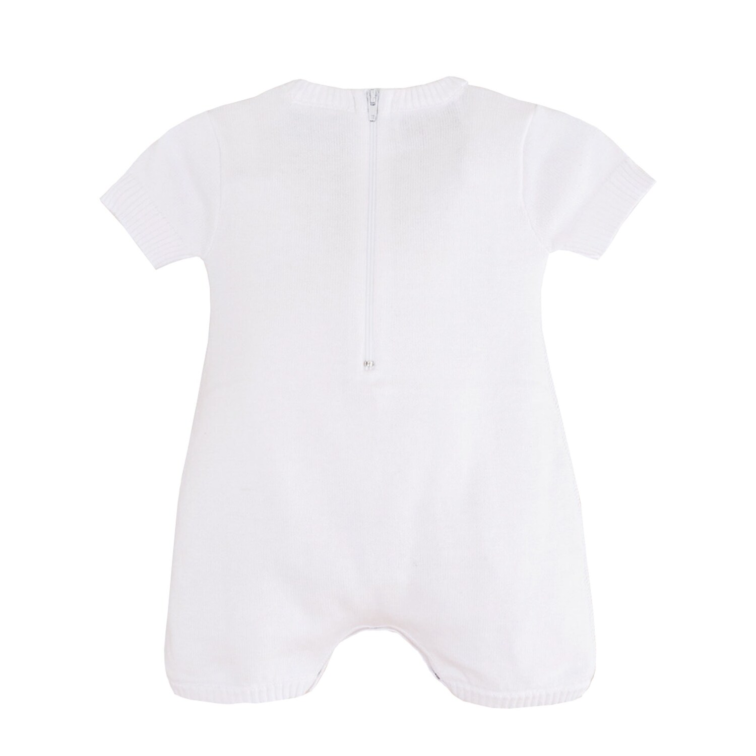 baby boy baptism romper