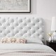 preview thumbnail 43 of 54, Lizzy Tufted Twin Performance Velvet Headboard