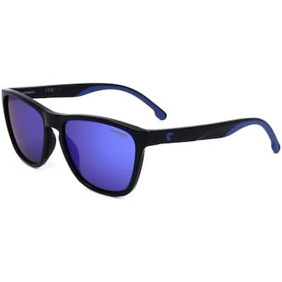 Carrera Unisex 56mm Black Blue Sunglasses CA8058-S-D51-56