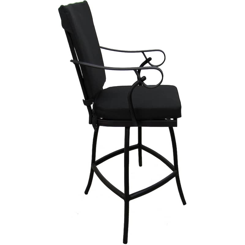 Outdoor or Indoor Counter 26", 30" or Extra Tall 34" Bar Stool - Jamey
