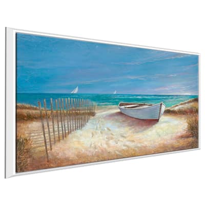 "Ocean Breeze" by Ruane Manning Print on Floating Canvas