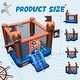 preview thumbnail 17 of 20, Pirate-Themed Inflatable Bounce Castle with Large Jumping Area
