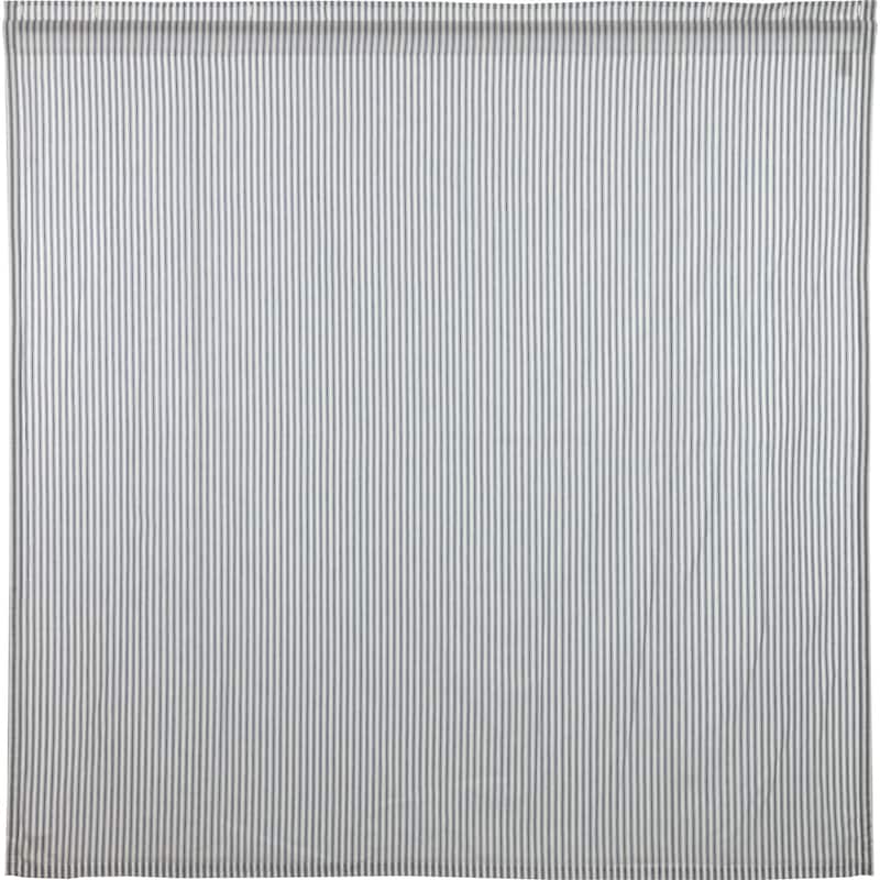 Sawyer Mill Blue Ticking Stripe Shower Curtain 72x72