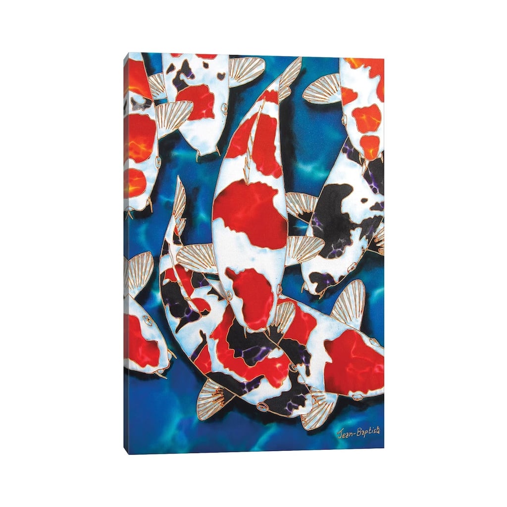 iCanvas "8 Koi" by Daniel Jean-Baptiste Canvas Print