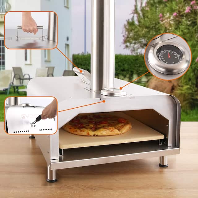 Fremont Fast and Efficient Wood-fired Outdoor Pizza Oven