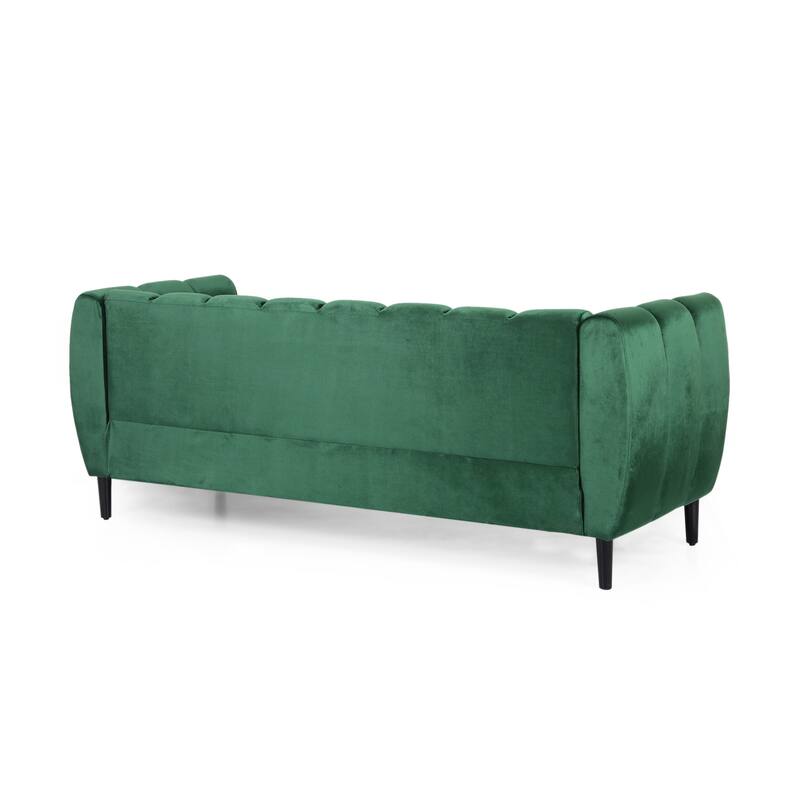 Emerald Velvet 3-Seater Sofa
