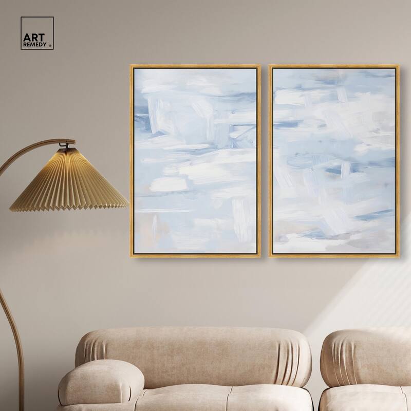 Frozen in Time II Canvas Set of 2 by Art Remedy