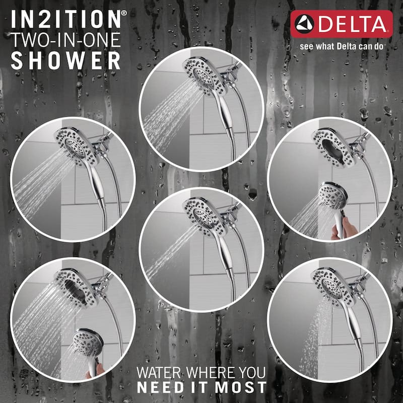 Delta Universal Showering Components 1.75 GPM Multi Function Shower