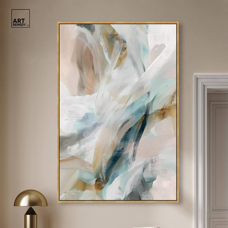 Whispering Colors I Canvas by Art Remedy