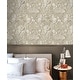 preview thumbnail 4 of 4, Fine Decor Fae Neutral Woodland Wallpaper