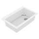 preview thumbnail 46 of 86, Karran Drop-In Quartz 33 in. 1-Hole Single Bowl Kitchen Sink Kit