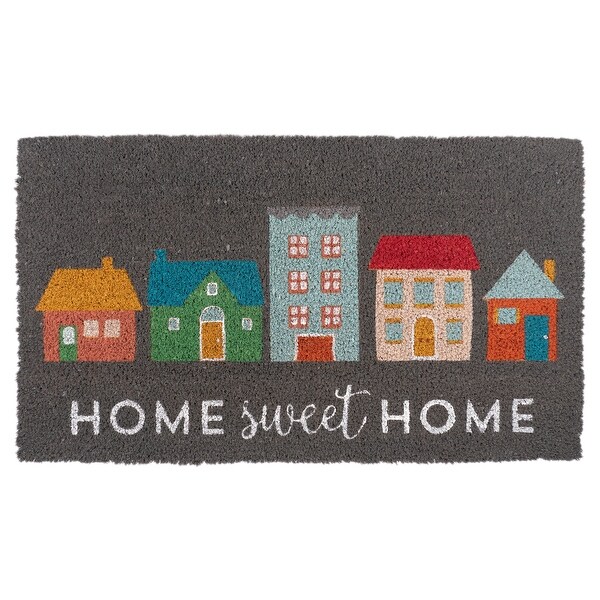 Coir Outdoor Doormat, Grey. Opens flyout.