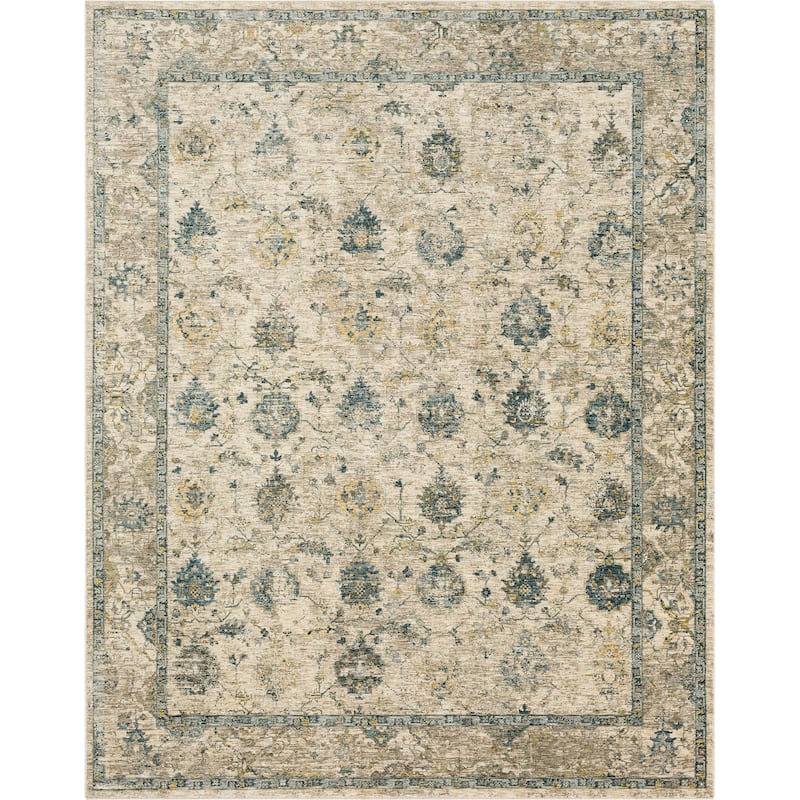 Karastan Darica Area Rug - 9' x 12' 2" - Cream - Runner/Rectangle
