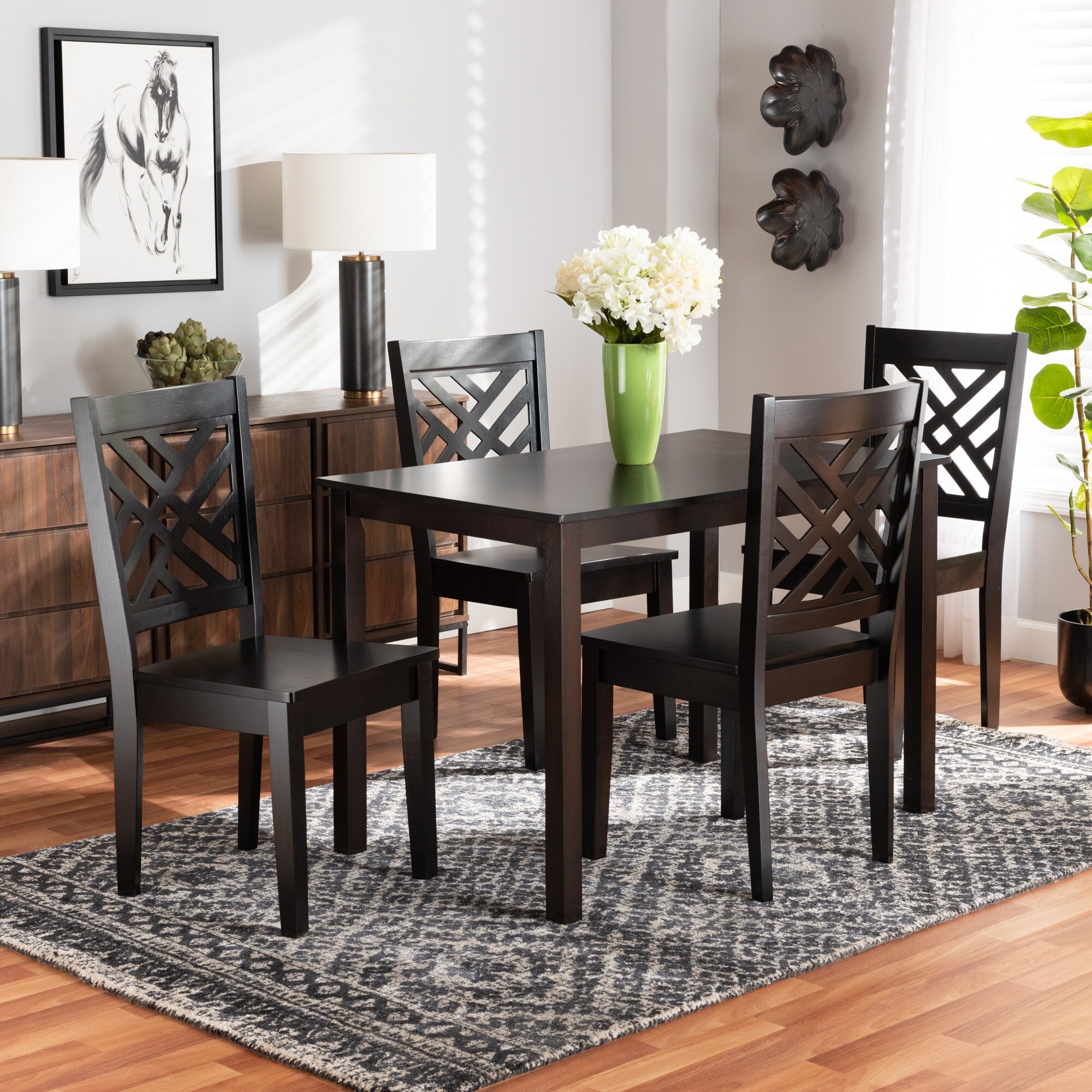 5 piece shop contemporary dining set