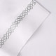 preview thumbnail 7 of 9, Superior Egyptian Cotton Embroidered Scroll 4 Piece Sheet Set