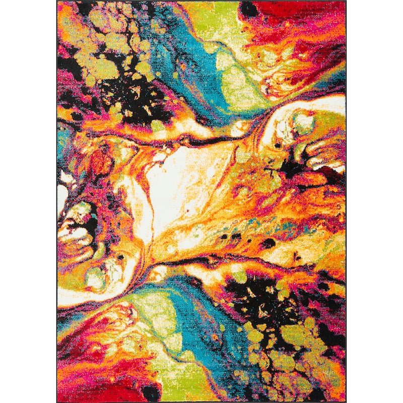 Rhapsody Modern & Contemporary Abstract Indoor Area Rug