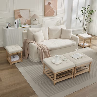 4 Set Coffee Table Versatile Sofa Side Table