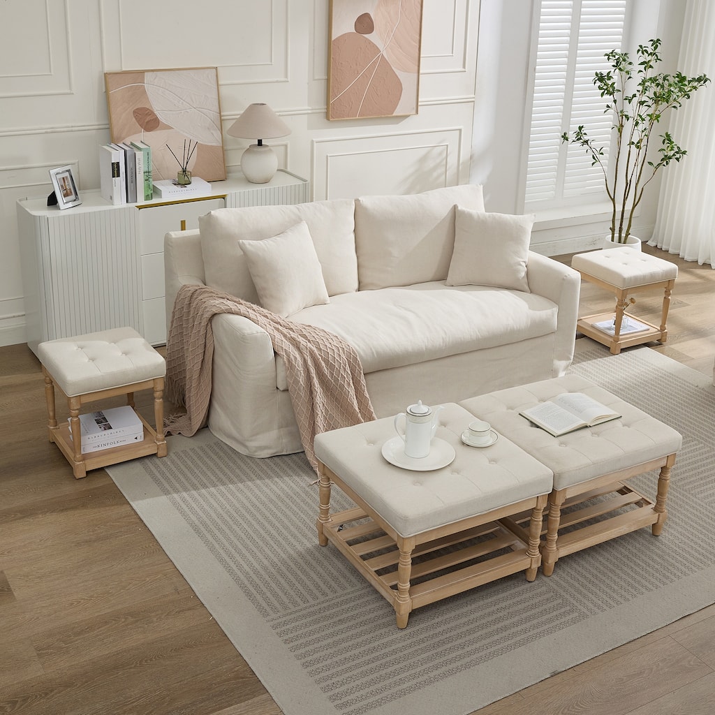 4 Set Coffee Table Versatile Sofa Side Table