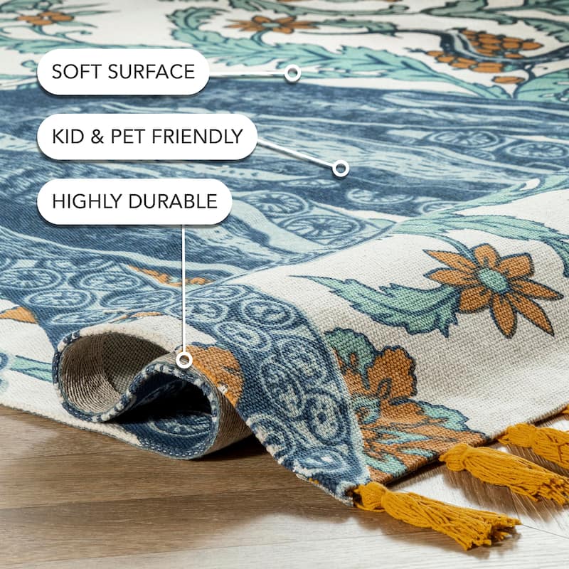 Nuloom Thomas Paul Octopus Tasseled Area Rug - 2'8" x 12' Runner